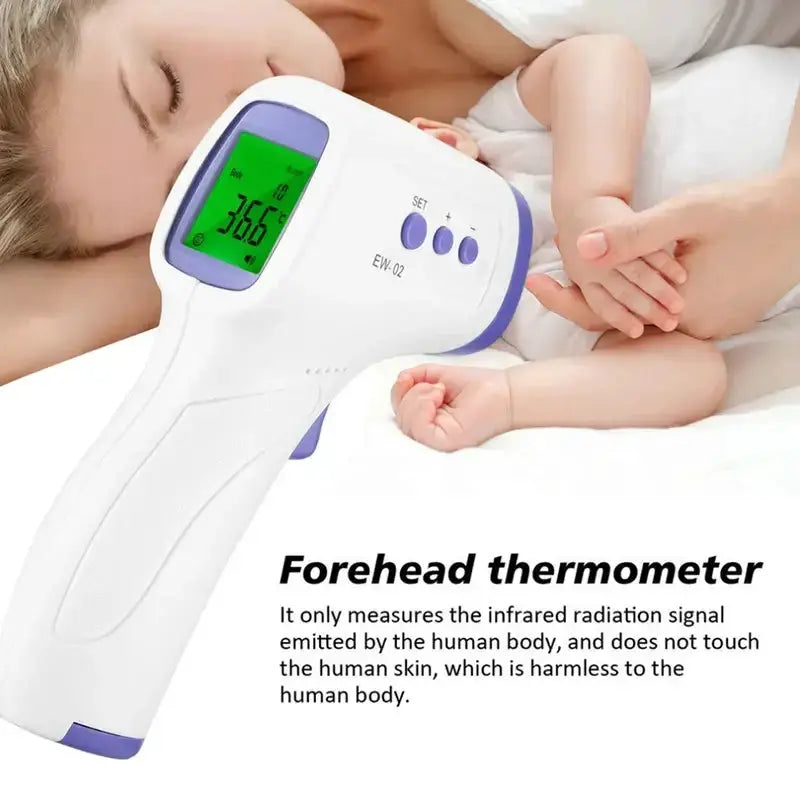 Habicare HBC Infrared Thermometer Habicare Non-Contact Digital IR Thermometer