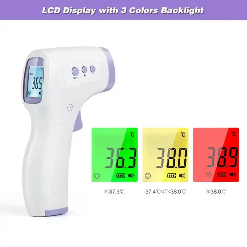 Habicare HBC Infrared Thermometer Habicare Non-Contact Digital IR Thermometer