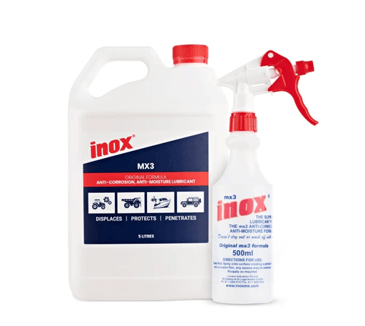 Inox MX3 Lubricant With Applicator Bottle 5L Penetrating Long Lasting Protection For Professionals And DIYers