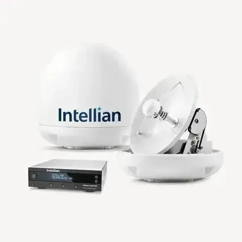 Intellian I3 Linear Marine Satellite System with 37cm Dish High Gain Ku Band TV for Offshore Vessels