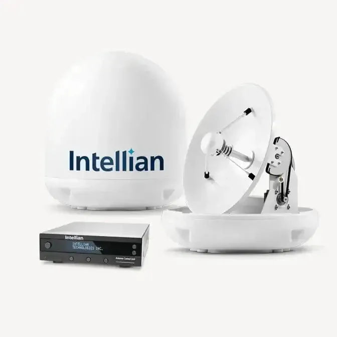 Intellian I4 Ku Band Satellite TV System For Boats Auto Tracking 45cm Dish Ideal For Leisure And Commercial Vessels