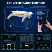 AI RC Robot Dog with Voice Control, App Programming & Dancing Functions – view 3