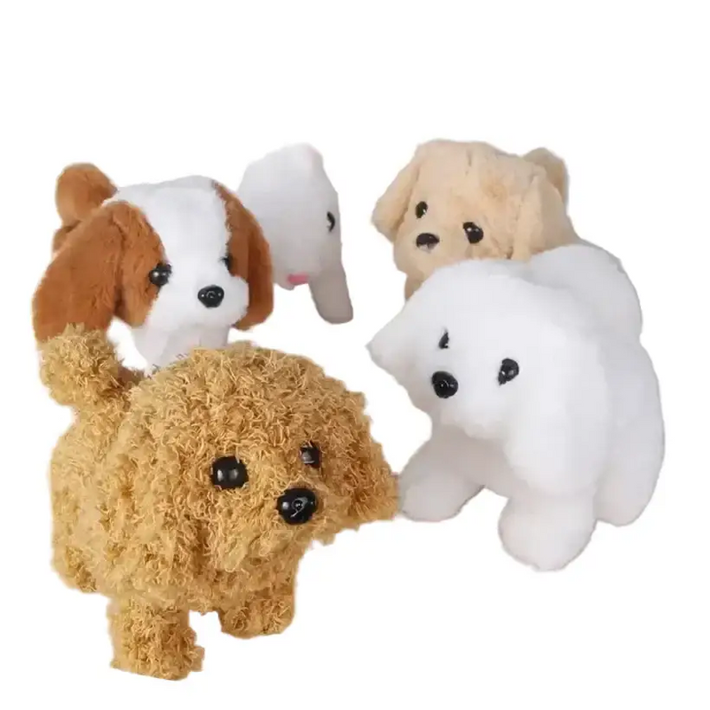 Interactive Electric Plush Corgi Dog Toy with Wagging Tail & Walking Action – view 2