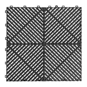 Interlocking Plastic Garage Flooring Tiles (Pack of 25 Tiles) – view 1