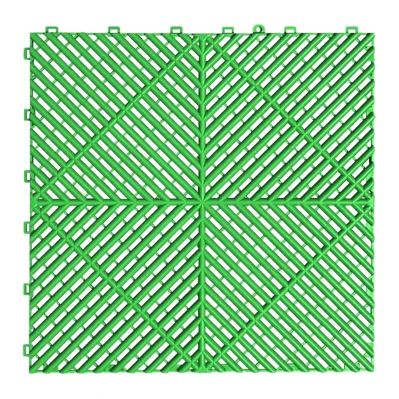 Interlocking Plastic Garage Flooring Tiles (Pack of 25 Tiles) – view 21