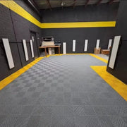 Interlocking Plastic Garage Flooring Tiles (Pack of 25 Tiles) – view 3