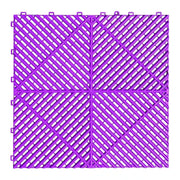 Interlocking Plastic Garage Flooring Tiles (Pack of 25 Tiles) – view 23