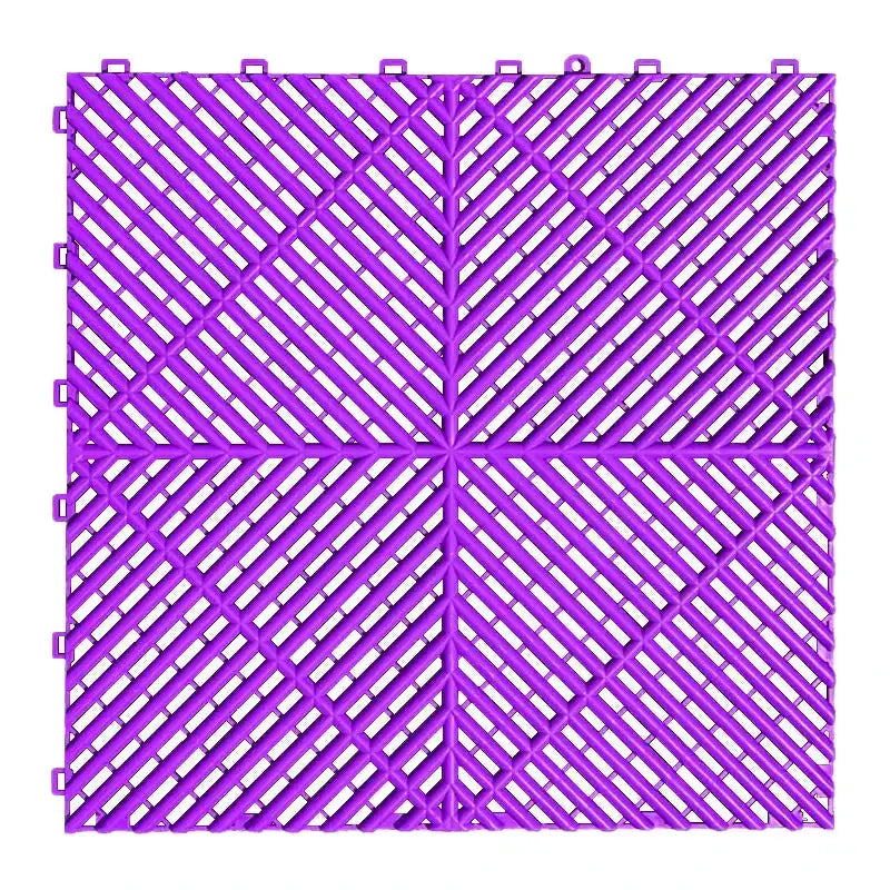 Interlocking Plastic Garage Flooring Tiles (Pack of 25 Tiles) – view 23