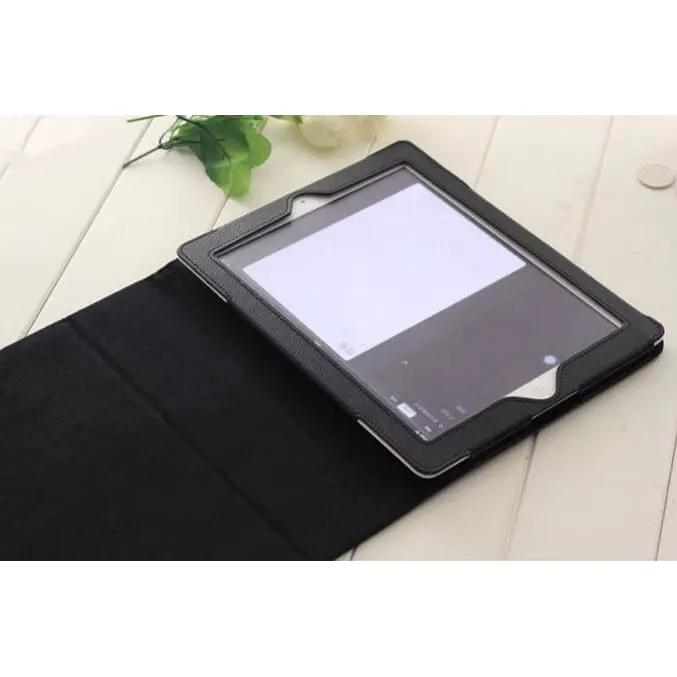 Full-Body Cover for iPad 2, iPad 3, iPad 4 - 9.7” (Black Synthetic) – view 3