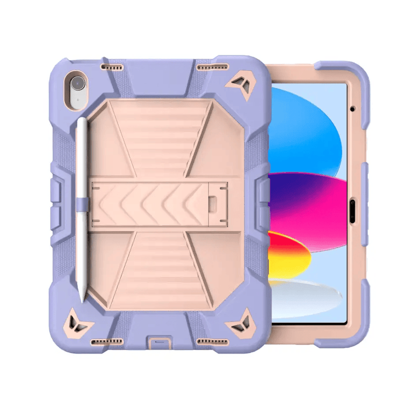 Apple iPad Air 11-Inch M2 Rugged Shockproof Case with Kickstand (Pink) – view 1