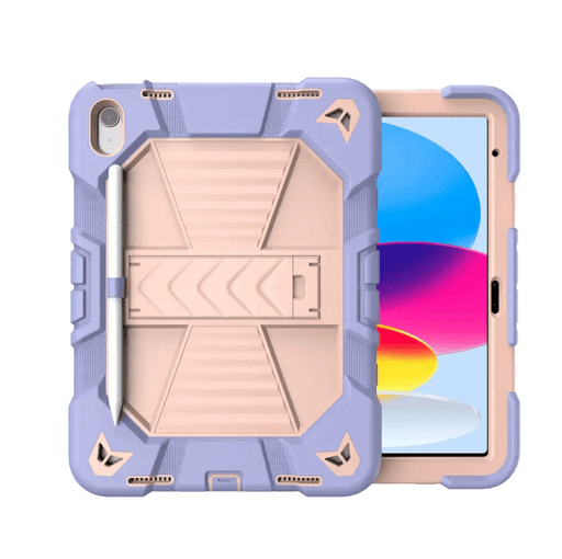 Apple iPad Air 11-Inch M2 Rugged Shockproof Case with Kickstand (Pink) – view 1