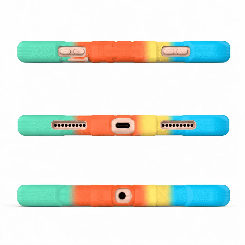Apple iPad Air 11-Inch M2 Rugged Shockproof Case with Kickstand (Rainbow) – view 6