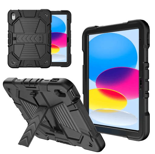 iPad Air 5th Generation (10.9 Inch) Rugged Shockproof Case with Kickstand – view 1