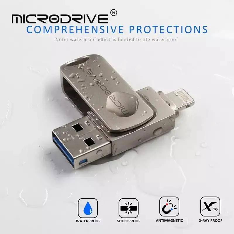 9eight5 Electronics Accessories Flash Drive for iPad / iPhone - 64GB Flash Drive for iPad / iPhone - 64GB