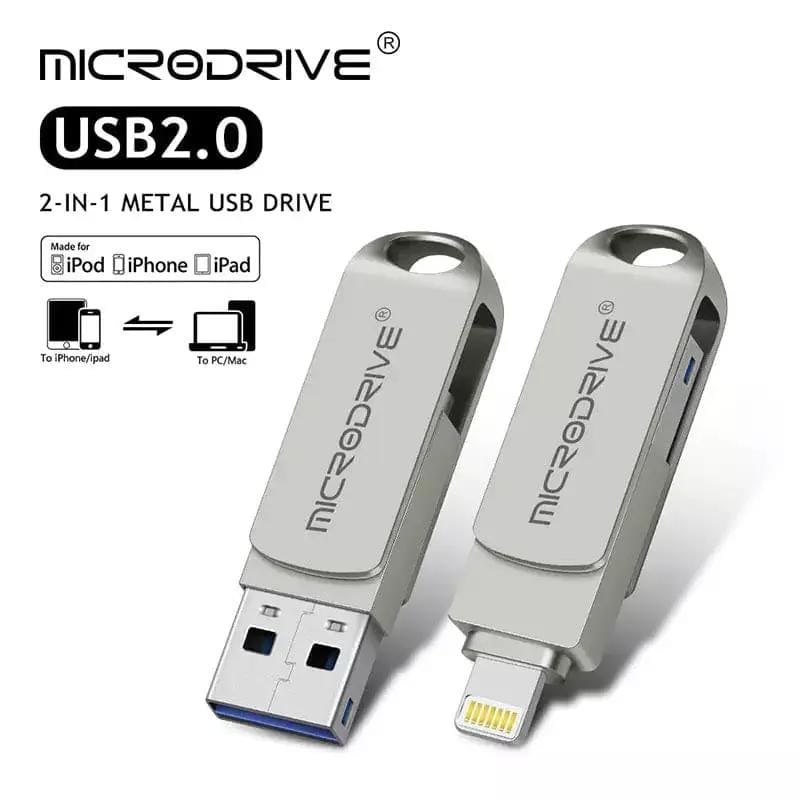 9eight5 Electronics Accessories Flash Drive for iPad / iPhone - 64GB Flash Drive for iPad / iPhone - 64GB