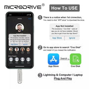 9eight5 Electronics Accessories Flash Drive for iPad / iPhone - 64GB Flash Drive for iPad / iPhone - 64GB
