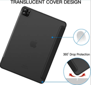 techplus iPad Pro 11 2nd Gen (2020) Smart Case Ultra Slim Trifold Case for iPad Pro 11 Gen 2 2020