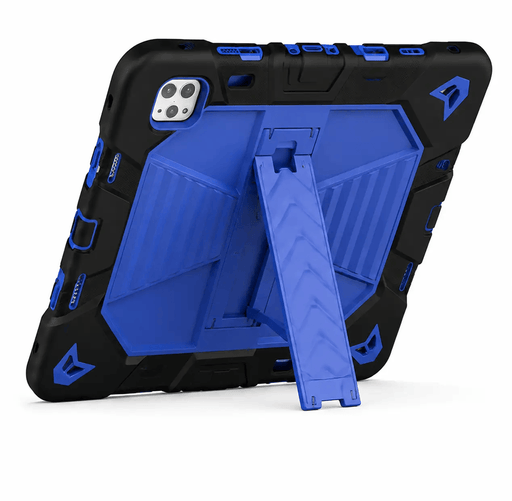 iPad Pro 11-Inch (M5) 2025 Rugged Shockproof Case with Kickstand (Blue) – view 2