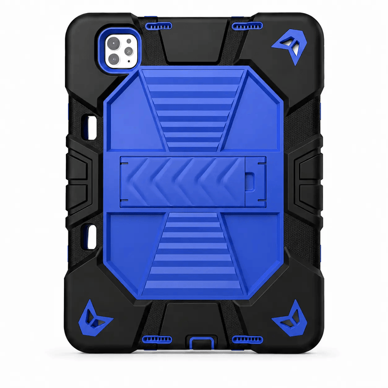 iPad Pro 13-Inch (M4) 2024 Rugged Shockproof Case with Kickstand (Blue) – view 3