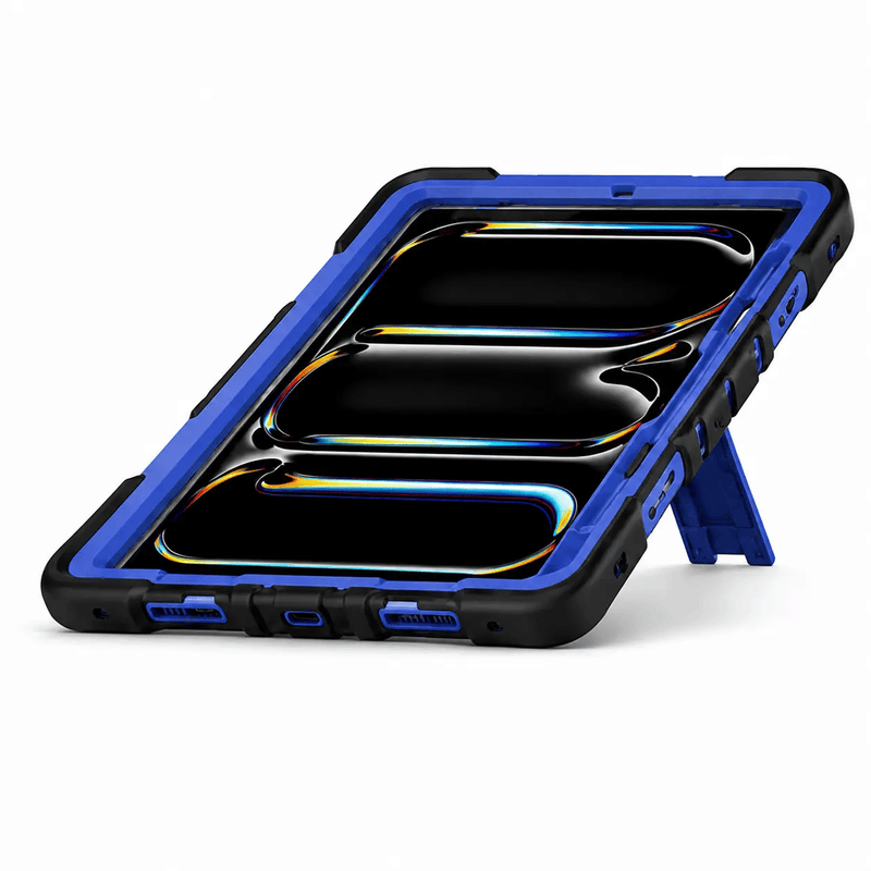 iPad Pro 11-Inch (M5) 2025 Rugged Shockproof Case with Kickstand (Blue) – view 5