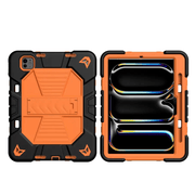 iPad Pro 13-Inch (M5) 2025 Rugged Shockproof Case with Kickstand (Orange) – view 2