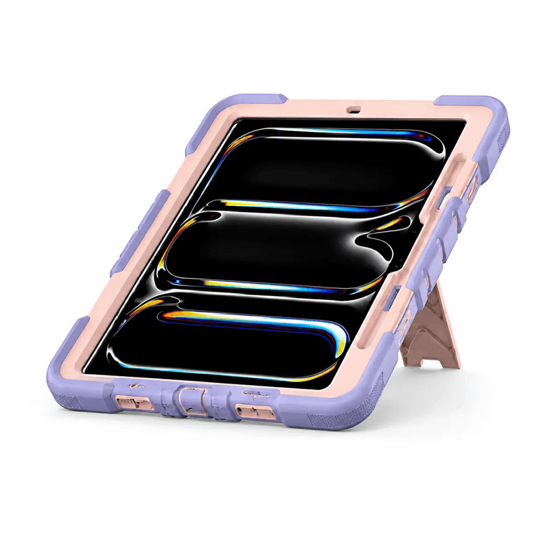 iPad Pro 11-Inch (M5) 2025 Rugged Shockproof Case with Kickstand (Pink) – view 5