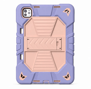 iPad Pro 11-Inch (M4) 2024 7th Gen Rugged Shockproof Case with Kickstand (Pink) – view 2