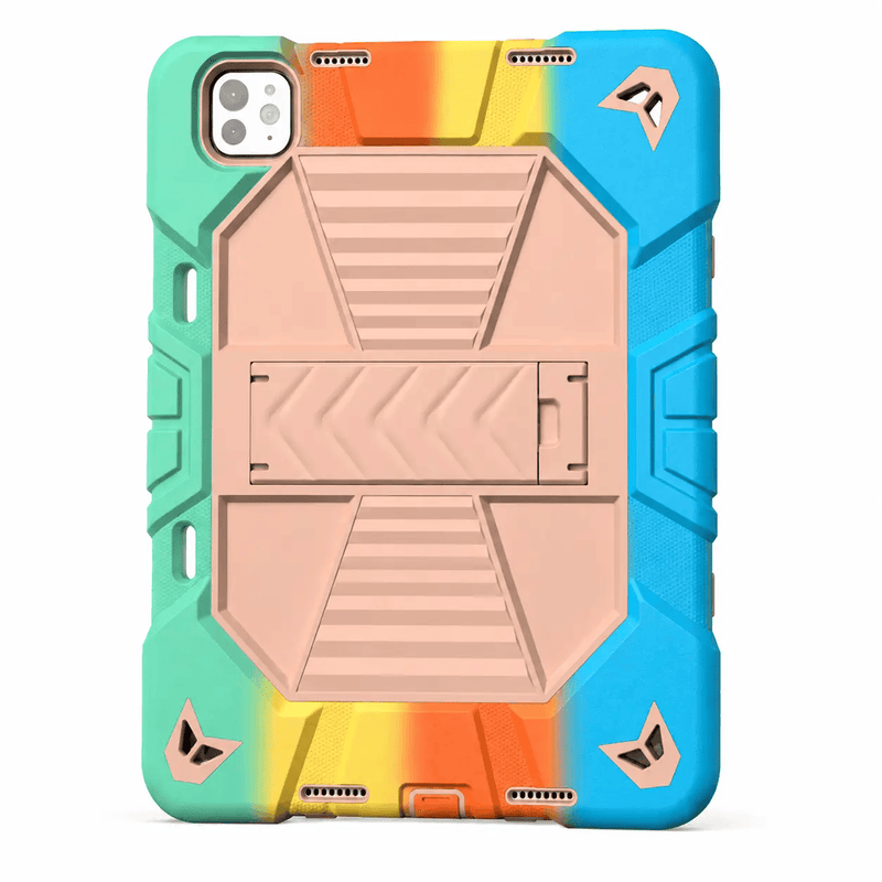 iPad Pro 11-Inch (M5) 2025 Rugged Shockproof Case with Kickstand (Rainbow) – view 2