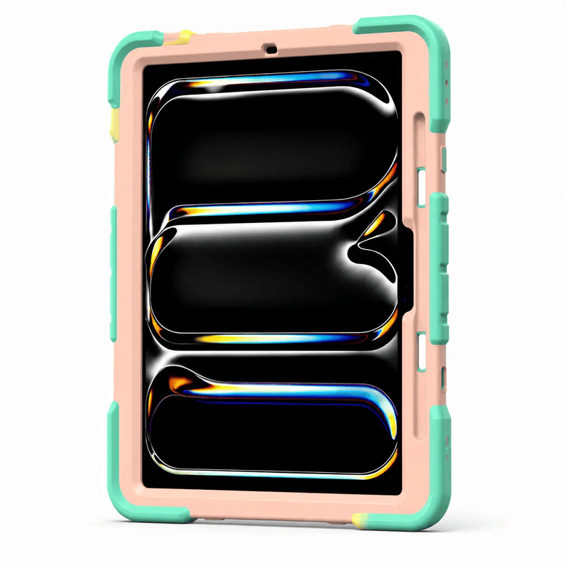 iPad Pro 11-Inch (M5) 2025 Rugged Shockproof Case with Kickstand (Rainbow) – view 6