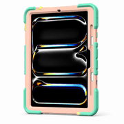 iPad Pro 11-Inch (M4) 2024 7th Gen Rugged Shockproof Case with Kickstand (Rainbow) – view 6