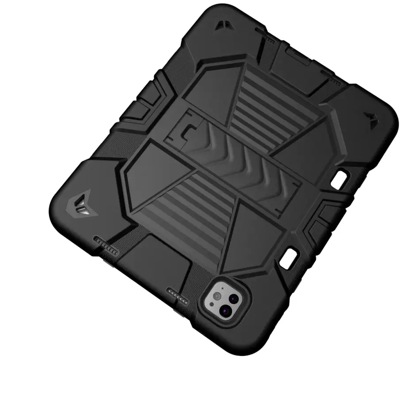 iPad Pro 11-Inch (M5) 2025 Rugged Shockproof Case with Kickstand (Black) – view 5