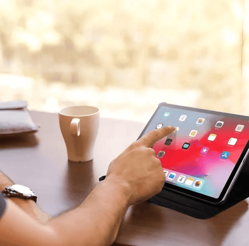 iPad Pro 13" 2024 360° Rotating Smart Case – Flip Stand Protective Cover – view 8