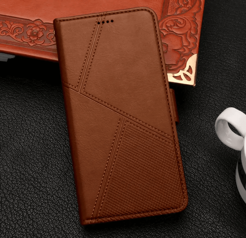 Samsung Galaxy S23 Ultra Flip Wallet Case Cowhide Dot Pattern – view 5