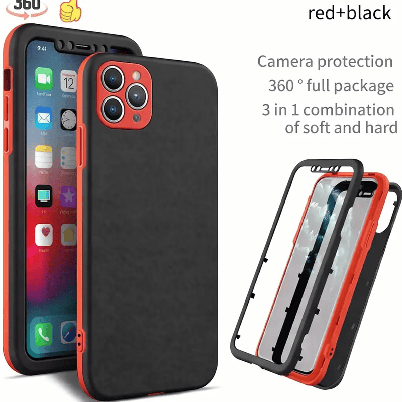 iPhone 11 Pro Max 360 Degree Case – 3-Piece Full Body Protection Cover – view 2