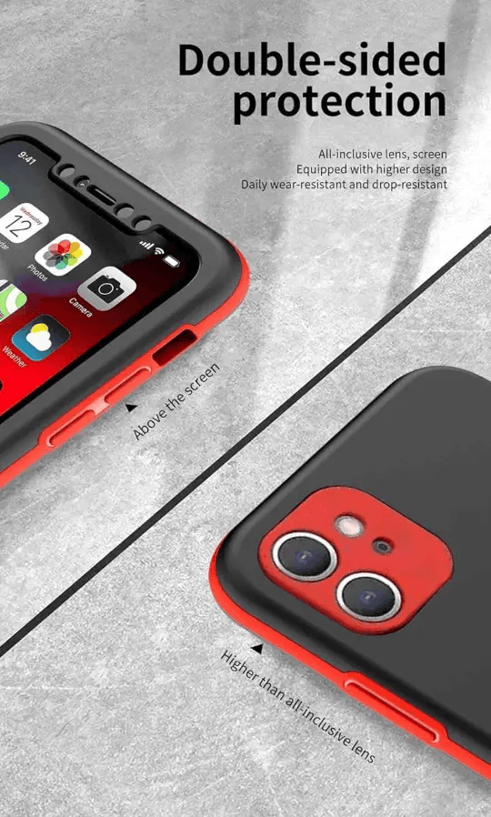 iPhone 12 Mini 360 Degree Case – 3-Piece Full Body Protection Cover – view 5
