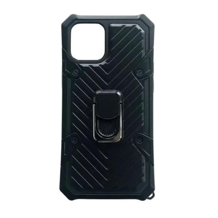 Rugged Armor Case for iPhone 12 Pro Max (6.7”) (Black) – view 1