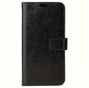iPhone 12 Pro Max Flip PU Leather Wallet Case (Black) – view 5