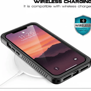 techplus iPhone 12 Pro Max Waterproof Case Redpepper Full Protective Cover iPhone 12 Pro Max Waterproof Case Redpepper