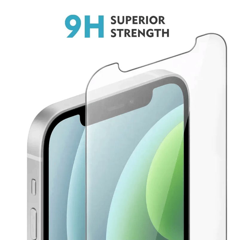 techplus Iphone 15 Clear Tempered Glass Screen Protector 9H 2.5D Rounded Edge IPhone 15 Clear Tempered Glass Screen Protector 9H 2.5D