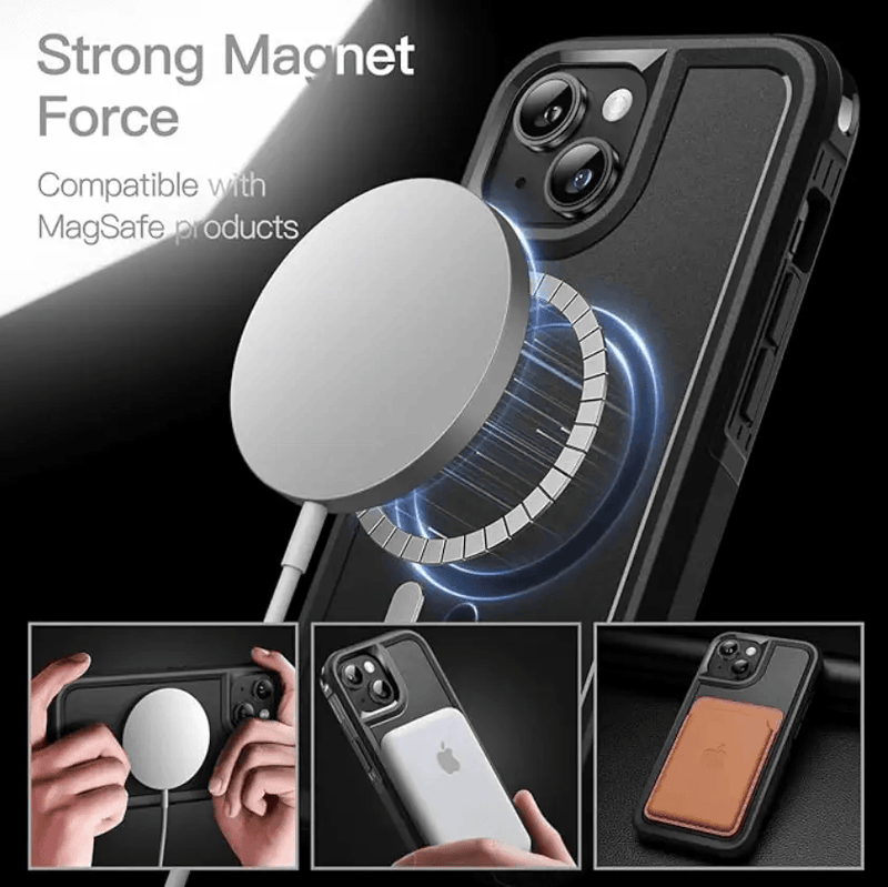 techplus iPhone 13 MagSafe Case – Rugged Shockproof Heavy Duty Cover TechPlus IPhone 13 MagSafe Rugged Shockproof Case