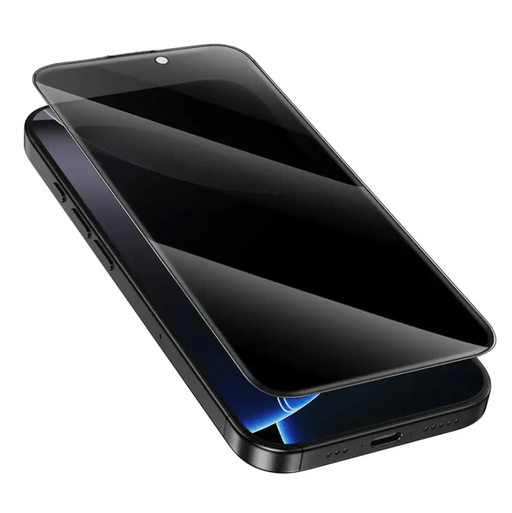 techplus iPhone 14 Privacy Tempered Glass Screen Protector – 9H Anti-Spy iPhone 14 Privacy Screen Protector 9H Anti Spy Glass