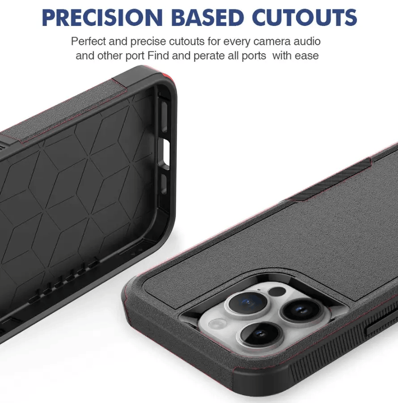 techplus Mobile Phone Case iPhone 14 Pro Dual Layer Armor Hard Case iPhone 14 Pro Dual Layer Armor Hard Case | NZ