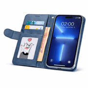 iPhone 14 Pro Max Flip Wallet Case Cowhide Dot Pattern – view 9