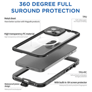 techplus RedPepper Waterproof MagSafe Case for iPhone 15 Pro RedPepper Waterproof MagSafe Case for iPhone 15 Pro