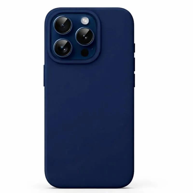 iPhone 14 Pro Silicone Case – Soft Protective Cover (Black, Blue, Red) – view 9