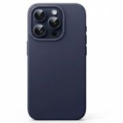 iPhone 15 Pro Max Silicone Case – Soft Protective Cover (Black, Blue, Red) – view 6