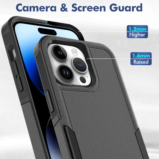 techplus Mobile Phone Case iPhone 15 Pro Max Dual Layer Armor Hard Case iPhone 15 Pro Max Dual Layer Armor Hard Case | NZ