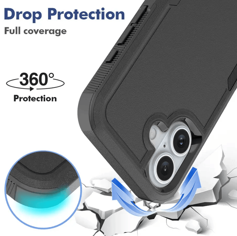techplus Mobile Phone Case iPhone 16 Dual Layer Armor Hard Case iPhone 16 Dual Layer Armor Hard Case | NZ