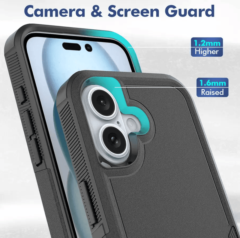 techplus Mobile Phone Case iPhone 16 Plus Dual Layer Armor Hard Case iPhone 16 Plus Dual Layer Armor Hard Case | NZ
