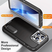 IPhone 16 pro Triple Layer Armor Hard Case with Kickstand – view 5